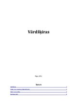 Konspekts 'Vārdšķiras', 1.