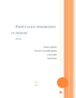 Referāts 'Fiksētā valūtas kursa priekšrocības un trūkumi', 1.