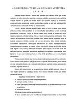 Referāts 'Tūrisma attīstības perspektīvas Latvijā', 7.