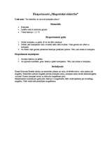 Konspekts 'Eksperiments fizikā "Magnētiskā elektrība"', 1.