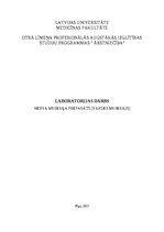 Konspekts 'Nerva muskuļa preparāts (vardes muskulis)', 1.