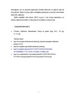 Referāts 'Organizācijas mijiedarbība ar ārējo vidi', 7.