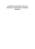 Konspekts 'Nestabilitāte ekonomikā. Inflācijas problēmas. Nodarbinātība un bezdarba problēm', 1.