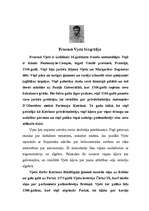 Referāts 'Fransuā Vjets', 1.