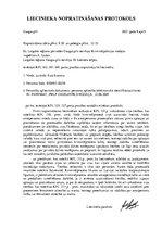 Konspekts 'Liecinieka nopratināšanas protokols', 1.