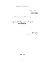 Referāts 'Agresivitātes izpausmes veidi sportadeju dejotājos', 1.
