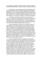 Eseja 'Eseja par grāmaru "Indra Briķe. Krodera aktrise"', 1.