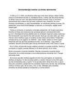 Eseja 'Domestikācija', 1.