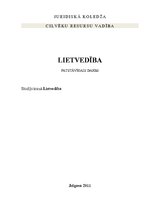 Paraugs 'Lietvedības dokumentu paraugi', 1.