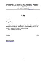 Paraugs 'Lietvedības dokumentu paraugi', 8.