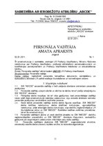 Paraugs 'Lietvedības dokumentu paraugi', 11.
