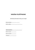 Referāts 'Skolēnu peldētprasme', 1.