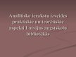 Prezentācija 'Analītisko ierakstu izveides praktiskie un teorētiskie aspekti Latvijas augstsko', 1.