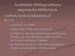 Prezentācija 'Analītisko ierakstu izveides praktiskie un teorētiskie aspekti Latvijas augstsko', 31.