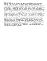 Eseja 'The Late Start', 1.