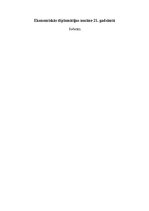 Referāts 'Ekonomiskās diplomātijas nozīme 21. gadsimtā', 1.