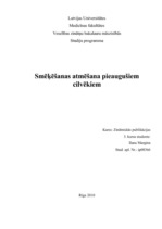 Referāts 'Smēķēšanas atmešana pieaugušiem cilvēkiem', 1.