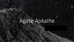 Prezentācija 'Agate Apkalne - latviešu gleznotāja', 1.