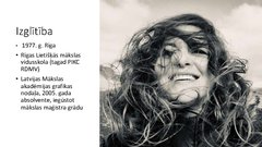 Prezentācija 'Agate Apkalne - latviešu gleznotāja', 2.