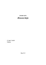 Konspekts 'Biznesa ideja - lielo izmēru apavu veikals', 1.