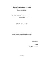 Referāts 'Svešas mantas krimināltiesiskie aspekti', 1.