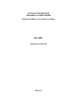 Prakses atskaite 'SIA "MP" prakses atskaite', 1.