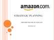 Prezentācija 'Strategic Planning. www.Amazone.com', 1.