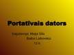 Prezentācija 'Portatīvais dators', 1.