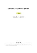 Paraugs 'SIA dibināšanas līgums', 1.