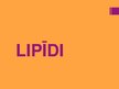 Prezentācija 'Lipīdi', 1.