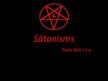 Prezentācija 'Sātanisms', 1.