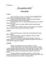 Konspekts 'R.Blaumaņa lugas "Pazudušais dēls" sižeta izklāsts', 1.