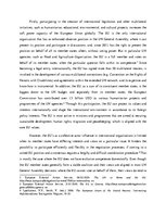 Eseja 'EU as a Collective Actor in Other International Organizations - Opportunities in', 2.