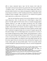 Eseja 'EU as a Collective Actor in Other International Organizations - Opportunities in', 3.