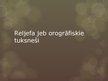 Prezentācija 'Reljefa jeb orogrāfiskie tuksneši', 1.