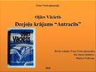 Prezentācija 'Ojāra Vācieša dzejoļu krājuma "Antracīts" analīze', 1.