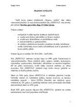 Prakses atskaite 'Finanšu prakses atskaite', 1.