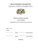 Konspekts 'Daudzkritēriju lēmumu pieņemšanas uzdevumi', 1.