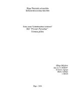 Biznesa plāns 'SIA “Flower Paradise” biznesa plāns', 1.