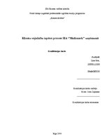 Referāts 'Klientu vajadzību izpētes process SIA "Multimark" uzņēmumā', 1.