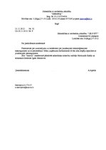 Paraugs 'Atbildes vēstule', 1.