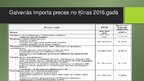 Prezentācija 'Ķīna. Eksports un imports', 10.