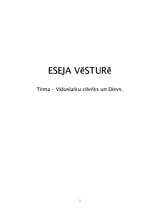 Eseja 'Viduslaiku cilvēks un Dievs', 1.