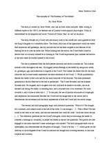 Eseja 'Text Analysis of Oscar Wilde "Birthday of the Infanta"', 1.