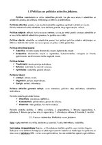 Konspekts 'Politikas vispārīgas tēmas vidusskolas eksāmenam', 1.