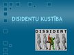 Prezentācija 'Disidenti', 1.