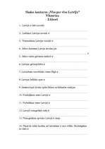 Konspekts 'Skolas konkurss sākumskolā "Viss par visu Latviju"', 5.