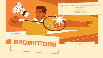 Prezentācija 'Badmintons', 1.