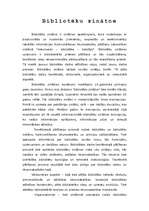 Referāts 'Bibliotēku zinātne', 1.