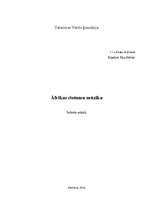 Referāts 'Āfrikas rietumu mūzika', 1.